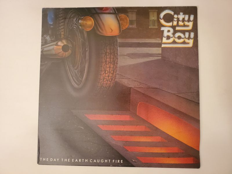 City Boy The Day the Earth Caught Fire vinyl record